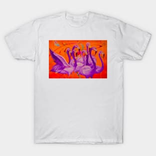 Purple Flamingo T-Shirt